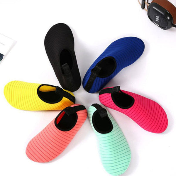 #38/39 Rose Red Quick Dry Aqua Beach For Men And Women Slip On Lightweight Breathable Barefoot Swim Socks Water Shoes