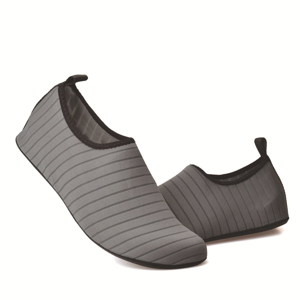 #36/37 Grey Quick Dry Aqua Beach For Men And Women Slip On Lightweight Breathable Barefoot Swim Socks Water Shoes