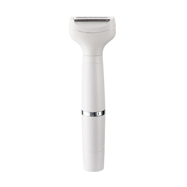 White 7 In 1 Multifunctional Electric Shaver For Women Usb Rechargeable Painless Hair Removal Epilator With Washable Heads Face Body & Eyebrows Women'