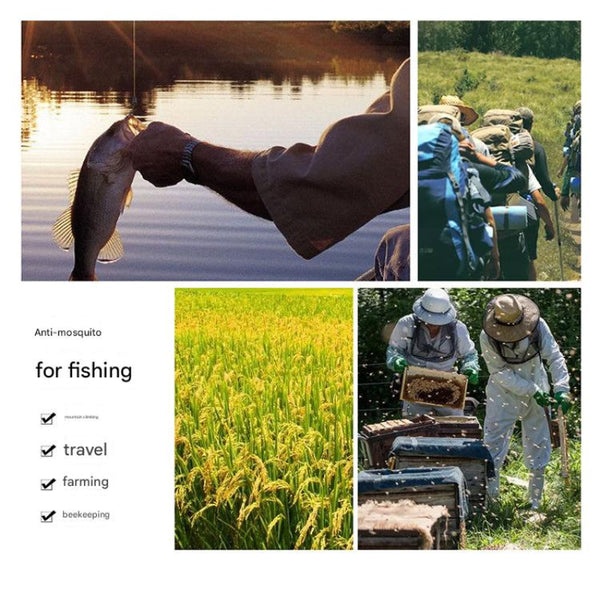 Grey Outdoor Fishing Hat With Mesh Head Net Sun Protection Bucket Cap Anti Mosquito Fly Guard For Gardening Hiking & Beekeeping Hats & Headwear