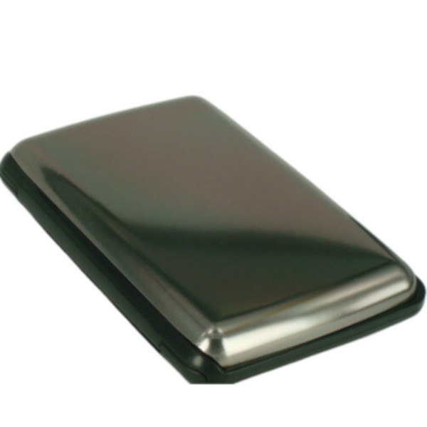 3 Pcs Grey Slim Aluminium Credit Card Holder Rfid Blocking Wallet Hard Shell Case Business Organiser Lightweight Pocket Size For Everyday Use Business