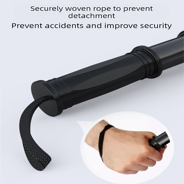 Black Power Twister Bar Upper Body Workout Equipment Chest Expander Arm Strengthener Spring Exerciser For Men Home Gym(40Kg) Other Equipment & Gear