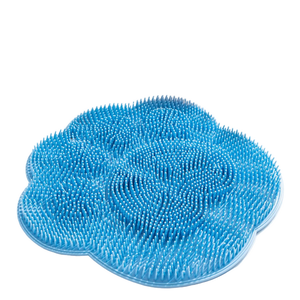 2 Pcs Blue Cat Paws Non Slip Tpe Shower Mat With Foot Scrubber And Suction Cups Large Massage Bath For Bathroom 30Cm X Non Slip Appliqués & Mats
