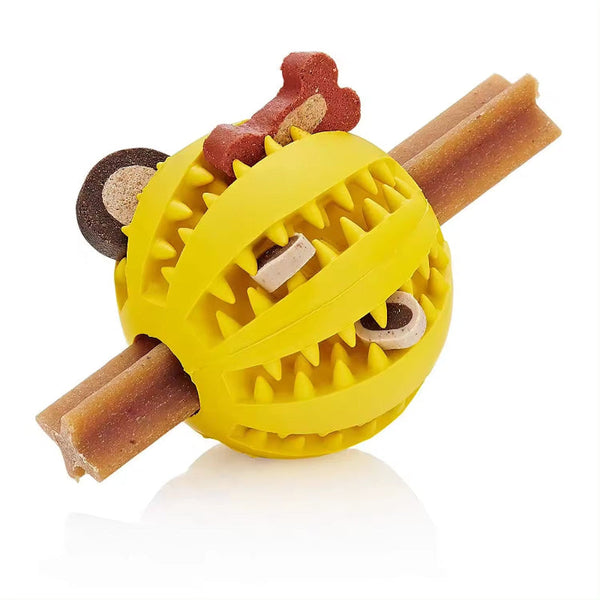 Lake Blue Tpr Dog Chew Ball Set A 3 Piece Size Combination (Small Medium Large) With Food Hiding Design For Teeth Cleaning And Mental Stimulation In A