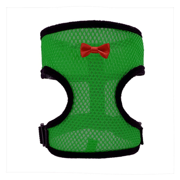 2 Pcs Green Adjustable Pet Harness With Leash Breathable Mesh Design For Small Dogs Cats Chickens Ducks & More | Anti Escape 360A Support Lightweight