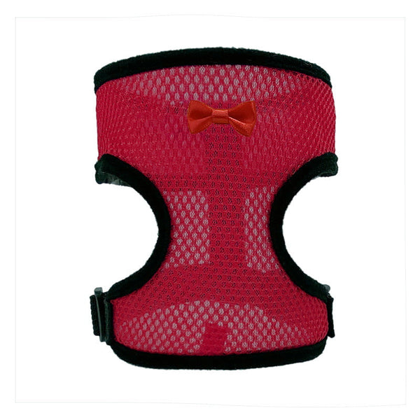 2 Pcs Red Pet Harness With Leash Breathable Mesh Design For Small Dogs Cats Chickens Ducks & More | Anti Escape 360A Support Lightweight Comfortable I