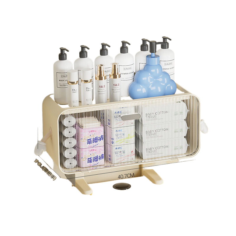 Elosung Toilet Storage Rack (Floor Standing) + 2 Hands Eyes (Large Size) Bathroom Baskets & Storage