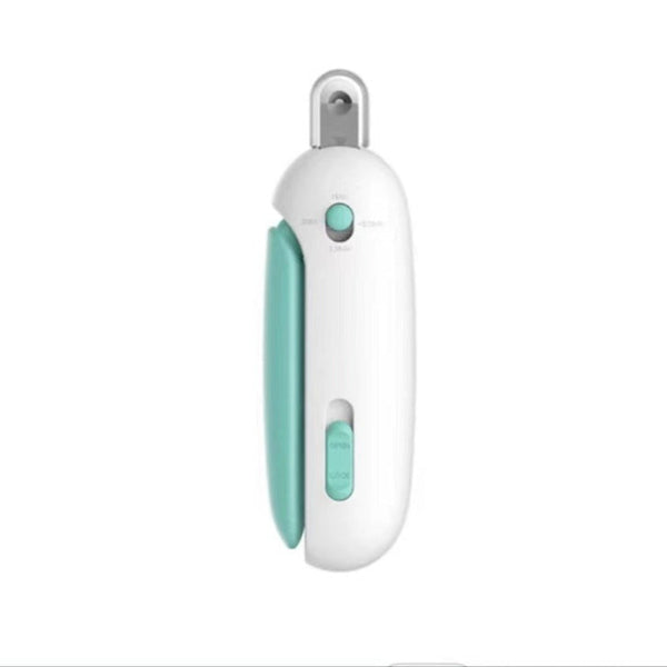 2 Pcs Green Adjustable Pet Nail Clipper With Safety Guard Professional Cat Dog Claw Trimmer Hidden File And Splash Proof Box Dog Grooming