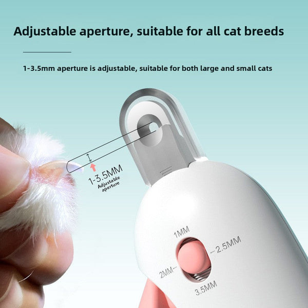 2 Pcs Green Adjustable Pet Nail Clipper With Safety Guard Professional Cat Dog Claw Trimmer Hidden File And Splash Proof Box Dog Grooming