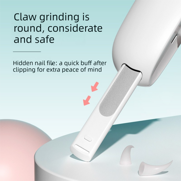 2 Pcs Green Adjustable Pet Nail Clipper With Safety Guard Professional Cat Dog Claw Trimmer Hidden File And Splash Proof Box Dog Grooming