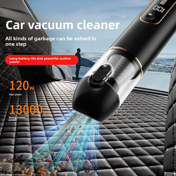 Black 2 In 1 Cordless Handheld Car Vacuum Cleaner And Air Blower Powerful Suction Brushless Motor Portable Duster For Home Auto Vehicle Vacuums