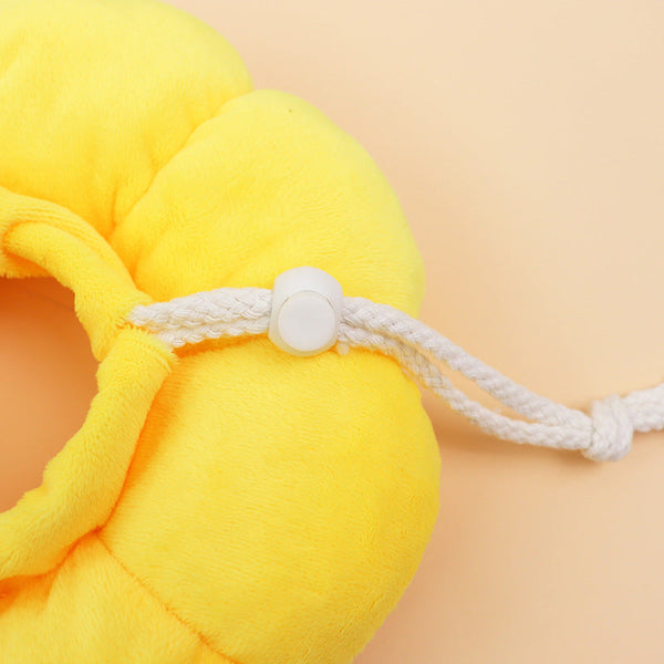 3 Pcs Soft Yellow Sunflower Elizabethan Collar Adjustable Pet Cone For Cats And Small Dogs Anti Bite Recovery Neck Pillow(M) Dog Collars
