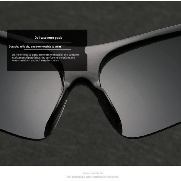 2 Pcs Bright Black Frame With Blue Mercury Men's Sports Cycling Sunglasses Windproof Wrap Around Design For Riding Fishing Running Reliable Outdoor Pr