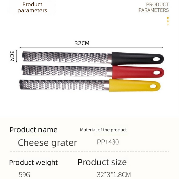 3 Pcs Red Stainless Steel Lemon Zester And Cheese Grater 32Cm Long Multi Functional Kitchen Grater For Citrus Ginger And Chocolate Australian Home Coo