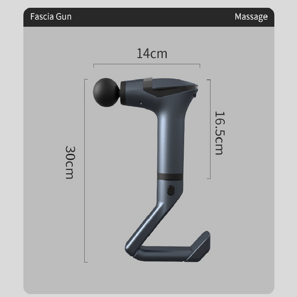 Yellow Professional Massage Gun With Extension Handle And Back Strap 12 Speeds Deep Tissue Muscle Relief For Home Gym Australian Athletes Massagers