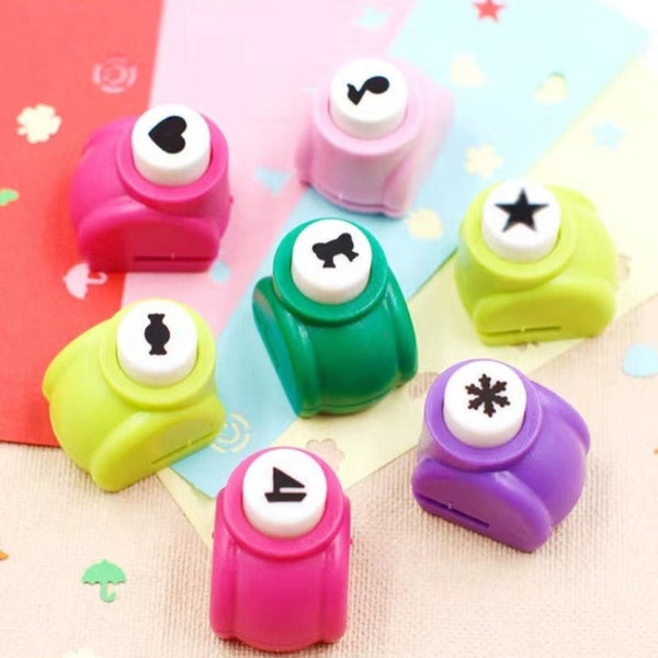 10 Pack Mini Paper Craft Punch Set Diy Scrapbooking Hole Puncher Shapes For Kids Art & Card Making Scissors & Paper Trimmers