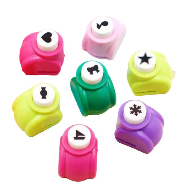 10 Pack Mini Paper Craft Punch Set Diy Scrapbooking Hole Puncher Shapes For Kids Art & Card Making Scissors & Paper Trimmers