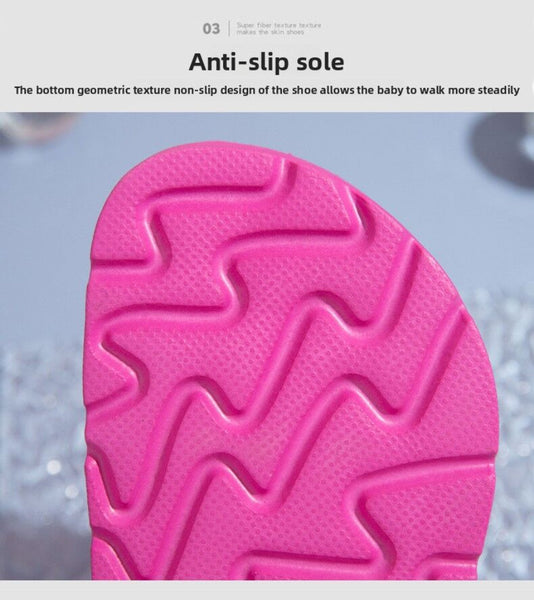 #36 Pink Thick Sole Buckle Slide Sandals(Fits Foot L 23 Cm) Eva Comfortable & Non Slip Birkenstock Style For Casual Wear Flats