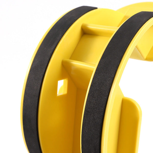 1 Pair Yellow Reinforced Calf Stretcher Slant Board Professional Non Slip Achilles Tendon & Hamstring Stretcher For Physical Therapy Yoga & Fitness Yo