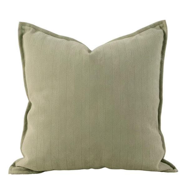 Yellowish Green Nordic Herringbone Chenille Pillowcases 2 Pack 45X45cm For Sofa And Bed Soft Decorative Cushion Covers Inserts Included Local Fit Home