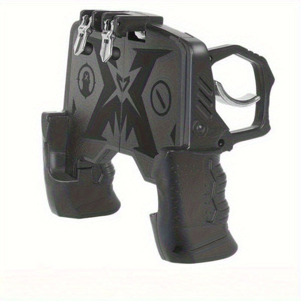 K21 Mobile Game Controller Gamepad L1 R1 Trigger Fire Buttons Ergonomic Grip For Pubg Cod Ios Android Phone Black Controllers & Attachments