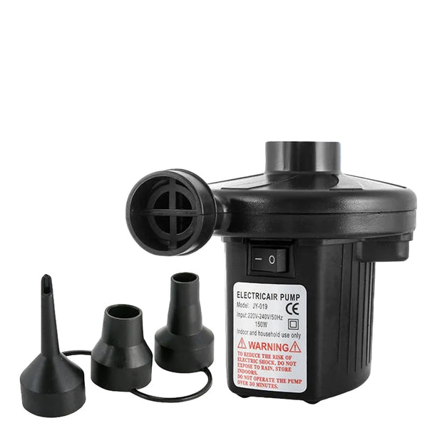 Electric Air Pump Ac 220V 240V Portable Quick Inflator Deflator With 3 Nozzles For Mattress Pool Floats Vacuum Storage Bags Au Plug Air Pumps