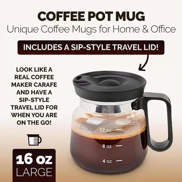 Premium 16Oz Insulated Glass Coffee Mug Sleek Borosilicate Cup For Lattes And Tea 300Ml Edition Mugs