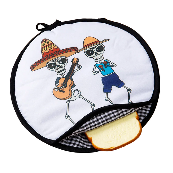 2 Pack 12 Inch Tortilla Warmer Pouch For Soft Tacos Pancakes & Potatoes (30X30cm Style 1) Countertop Food Warmers
