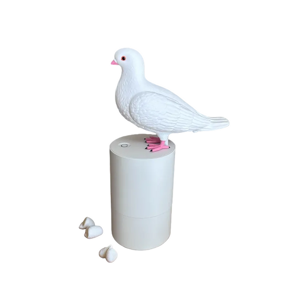 Adorable White Pigeon Smart Motion Sensor Foam Pump Touchless Hand Washer With Anti Glare Technology For Outdoor & Bright Light Soap Dispensers