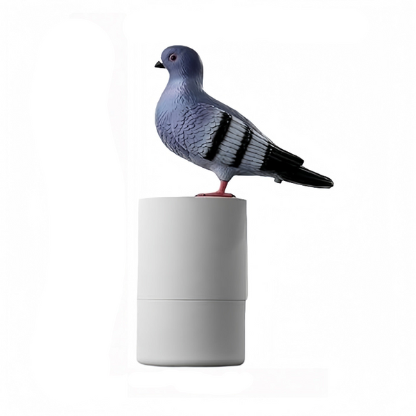 Adorable Grey Pigeon Smart Motion Sensor Foam Pump Touchless Hand Washer With Anti Glare Technology For Outdoor & Bright Light Soap Dispensers