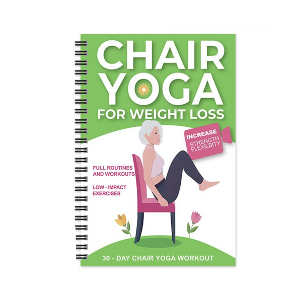 (Edition A)Chair Yoga For Weight Loss Guide Seniors Portable & Easy To Follow Wellness Workout Gentlely Fat Burning Muscle Toning Other Equipment & Ge