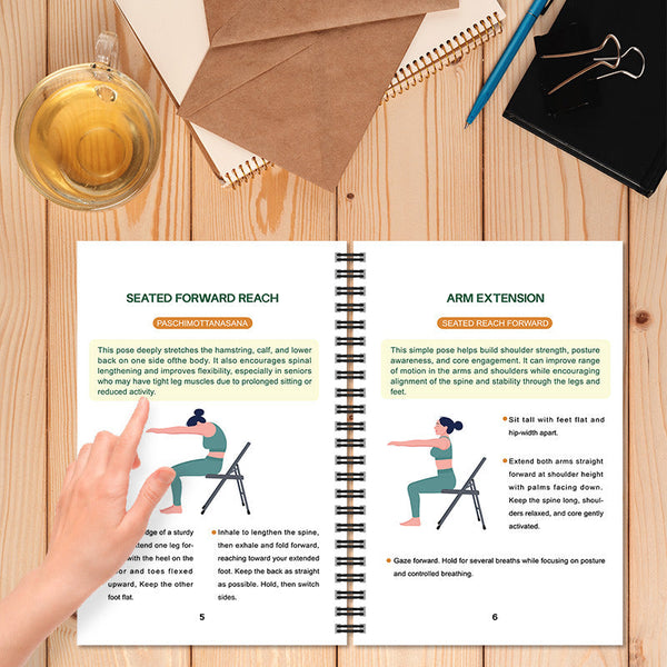 Edition D Chair Yoga For Weight Loss Guide Seniors Portable And Easy To Follow Wellness Workout Gentlely Fat Burning Muscle Toning Other Equipment & G