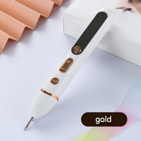 Professional Electric Mole Dark Spot Remover Pen Advanced Plasma Ion Technology For Seamless Skin Tag Freckle Removal Gold Anti Aging Products