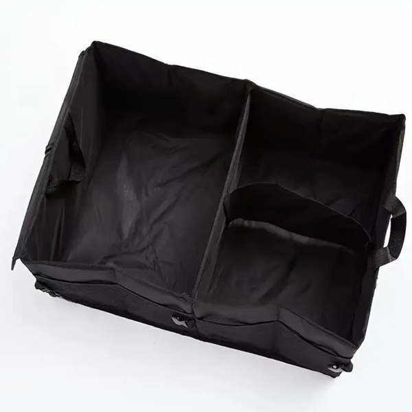 Heavy Duty Foldable Car Trunk Organizer With Handles Large Capacity Cargo Storage Box For Groceries & Gear (53X39x26.5 Cm) Car Organisers