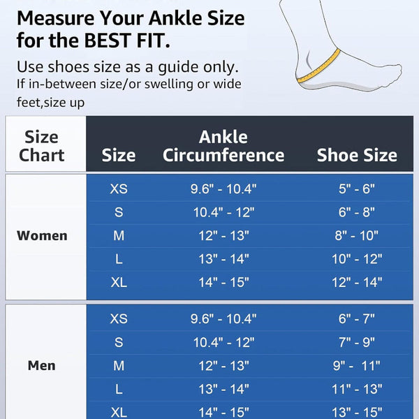 M Size Black Triple Layer Compression Ankle Brace With Adjustable Lace Up Breathable Sprain Prevention Sleeve Orthotics Braces & Sleeves