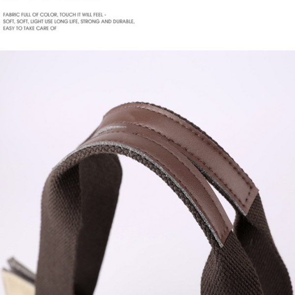 Grey Vintage Patchwork Canvas Tote Bag Large Capacity Multi Pocket Women's Shoulder Handbag For Office Travel And Daily Use Women's Bags & Handbags