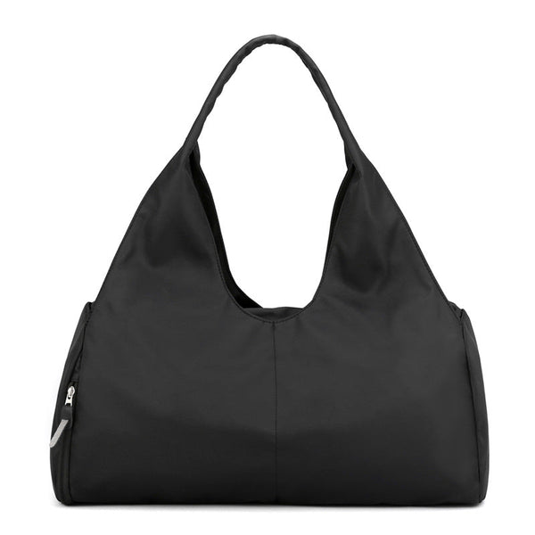 Black Large Capacity Travel Duffel Bag Lightweight Sports Gym With Dry Wet Separation For Weekend Getaways And Business Trips Gym Bags