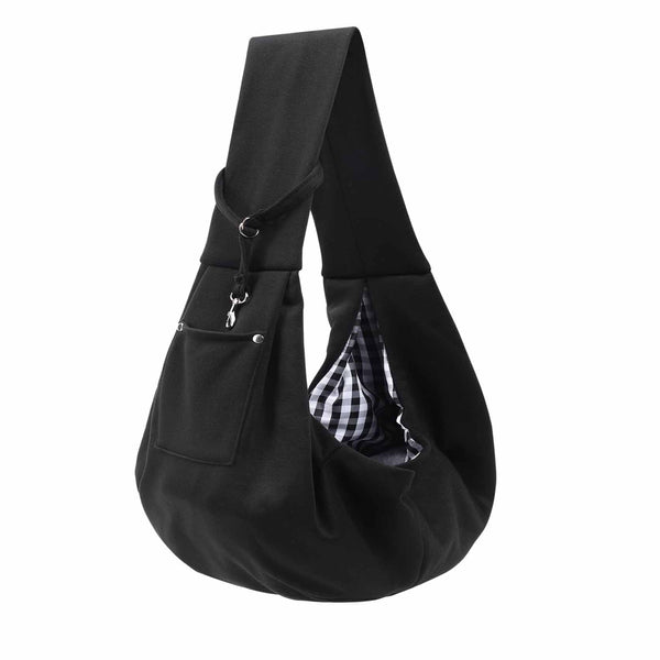 Black Pet Carrier Backpack Shoulder Sling For Small Dogs & Cats (69.85 X 59.94 39.88Cm) Breathable Outdoor Travel Bag Pet Transport