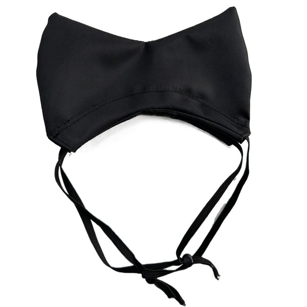 Black Professional 2 Piece Adjustable Waterproof Pet Shower Cap | Ear Protection For Cats And Dogs Bathing Swimming Accessory Dog Grooming