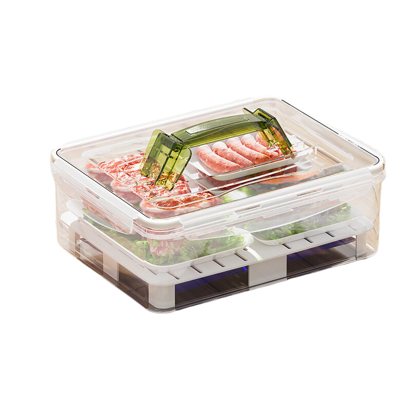 Elosung Outdoor Ice Tray Storage Box 5.17L Ice Cubes Trays & Moulds