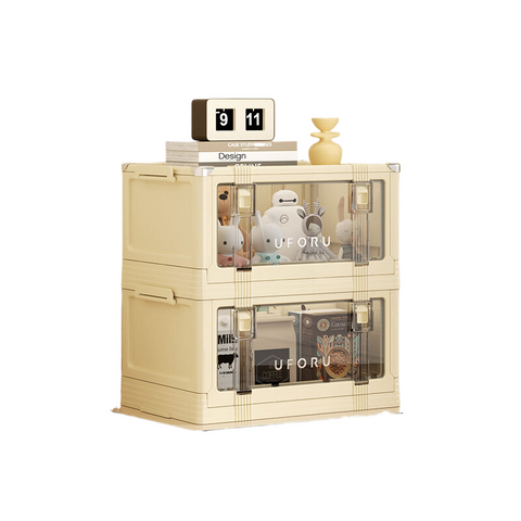 Elosung Folding Storage Box Small Second Layers Storage Boxes