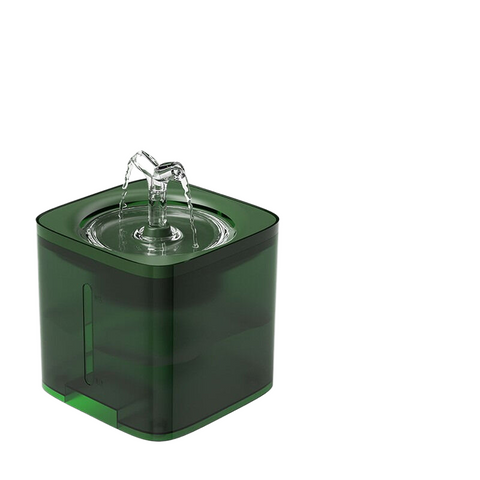 Elosung Dark Green Pet Automatic Water Dispenser [Entry Level Version] 161 * 153Mm Dog Automatic Feeders