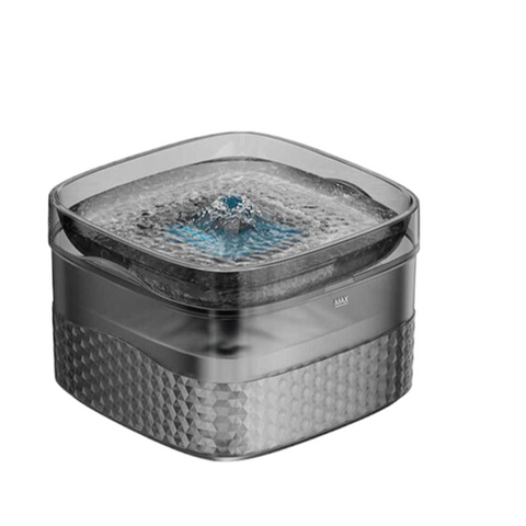 Elosung Black Pet Smart Water Dispenser Intelligent Edition Sensing 9L 8.1 X 27.4 12.5Cm Dishes Feeders & Fountains