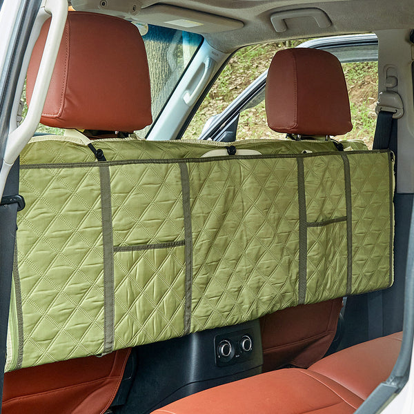 Elosung Support Board Pet Car Pad Green Beige 137 X 164Cm Pet Transport