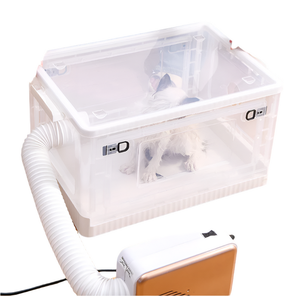 Elosung Pet Folding Drying Box 51 * 35.7 30 (Without Dryer) Dog Grooming