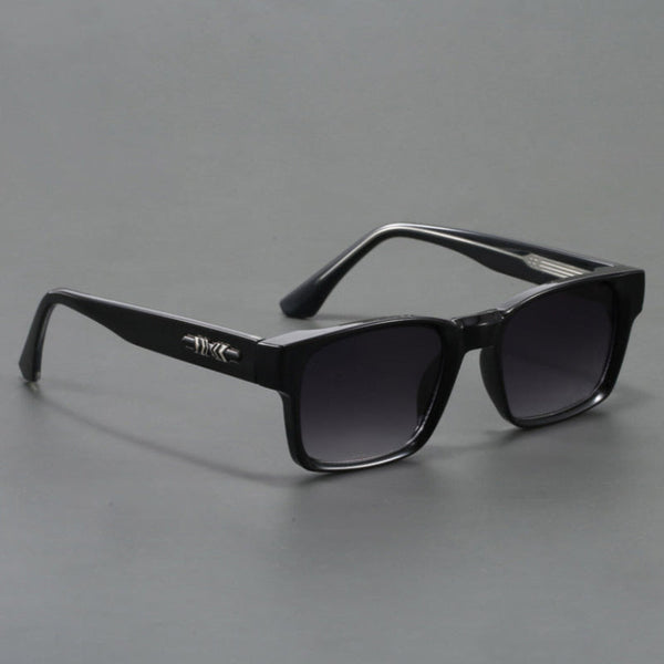 Elosung Black Trendy Oversized Lightweight Blue Blocking For Men Anti Fog Photochromic And Uv Protection Sunglasses