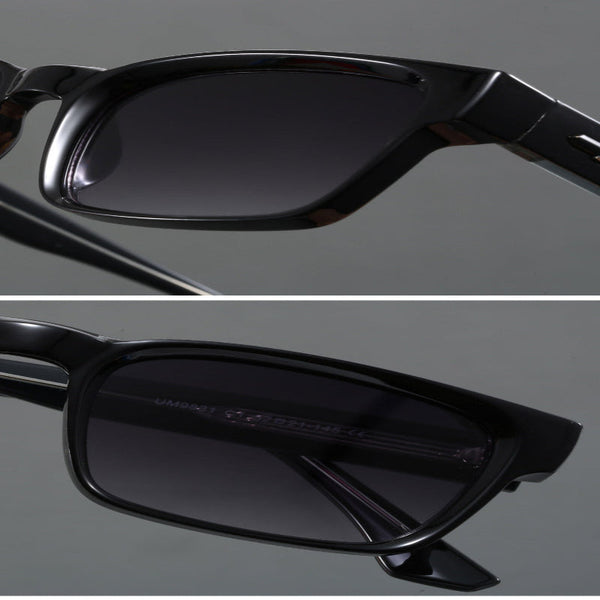 Blue And Brown Trendy Oversized Lightweight Blocking For Men Anti Fog Photochromic Uv Protection Sunglasses