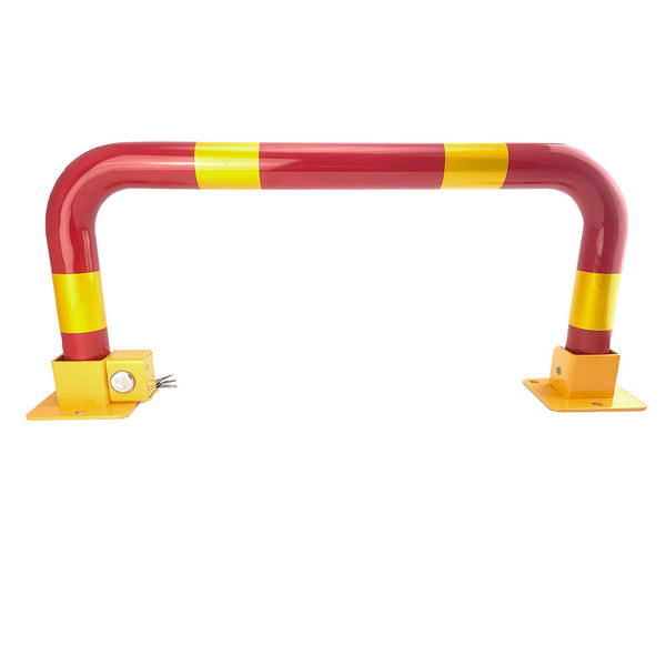 Arch Parking Barrier Fold Down Vehicle Security Locker Keyed Different Safety Cones Posts Barriers