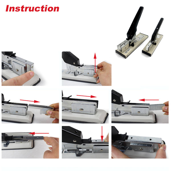 Heavy Duty Big Size Stepler With Free 2000X23/15 Steples Office Stationary Staplers