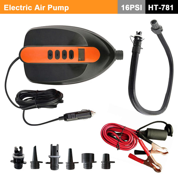 Oz Goodlife Electric 16Psi Ht 781 High Pressure Sup Air Pump 12V Dc Paddle Board 16/20Psi Auto Off Paddleboard Pumps